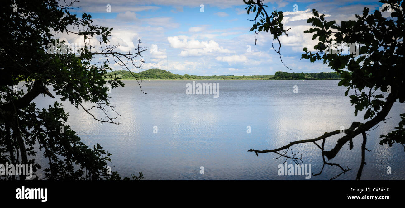 "Etang de la Mer Rouge" one of over a thousand man made lakes in the