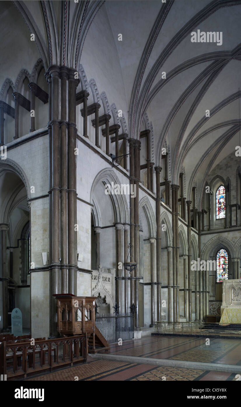 Rochester Cathedral, Kent. Presbytery Stock Photo