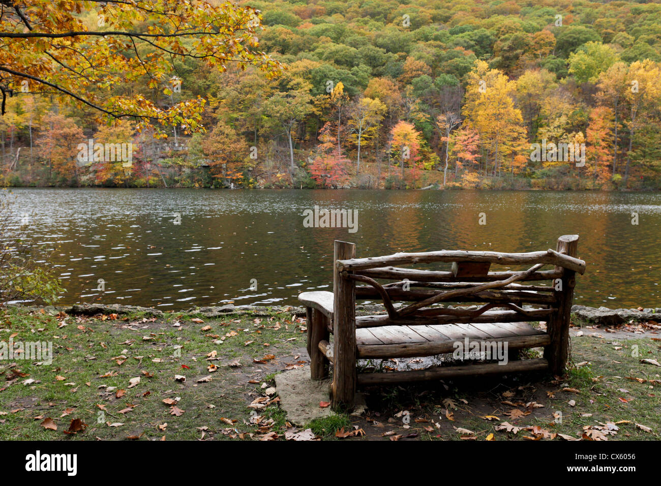 Bear Mountain, New York, United States. Bear Mountain park in the fall
