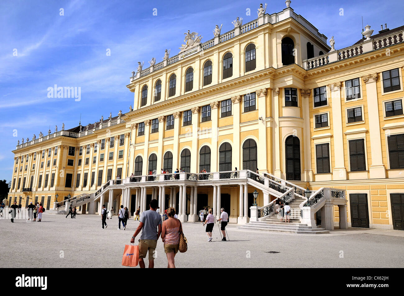 Schonbrunn Palace Vienna Austria Europe Stock Photo - Alamy