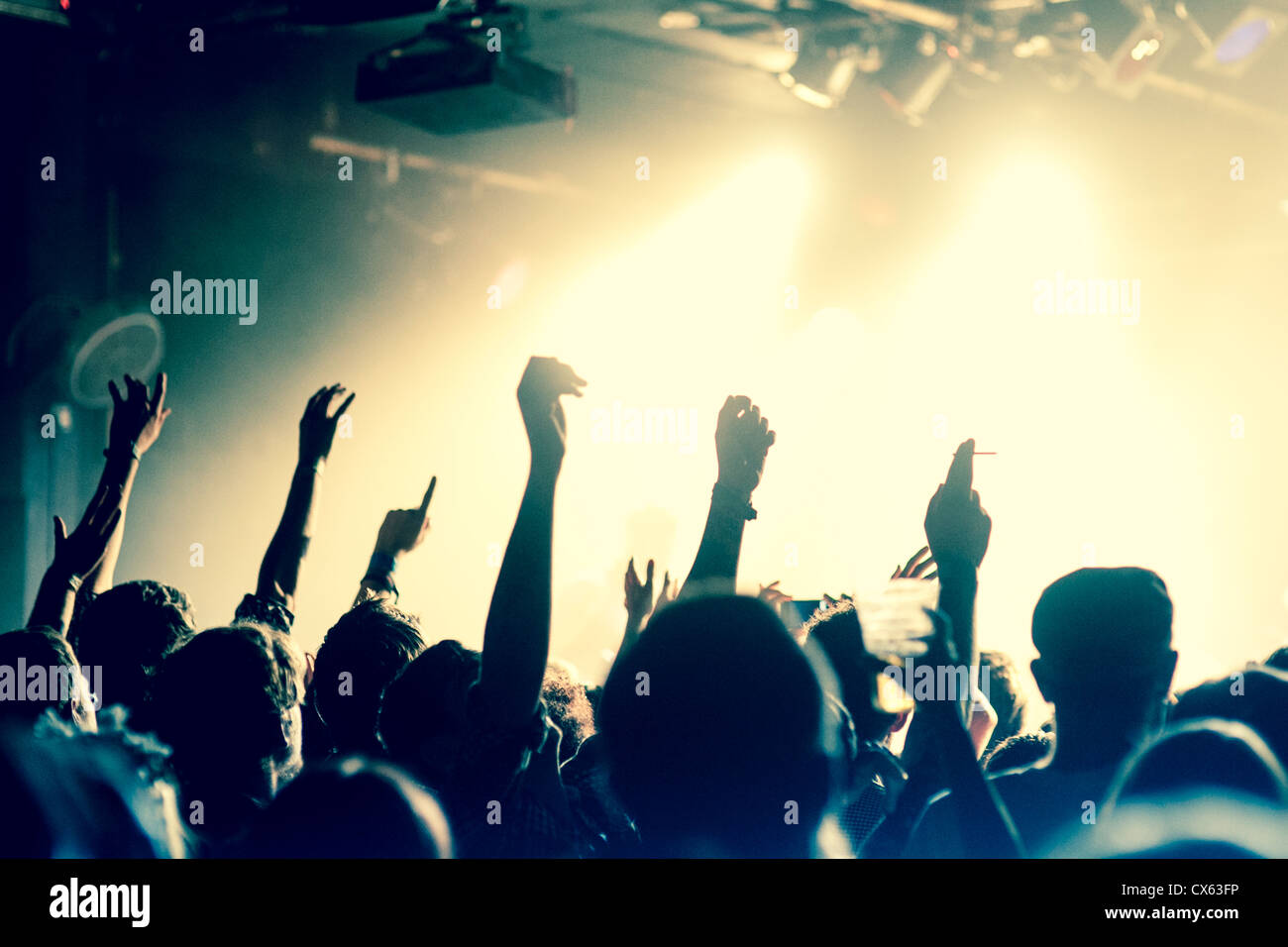 Gig crowd hi-res stock photography and images - Alamy
