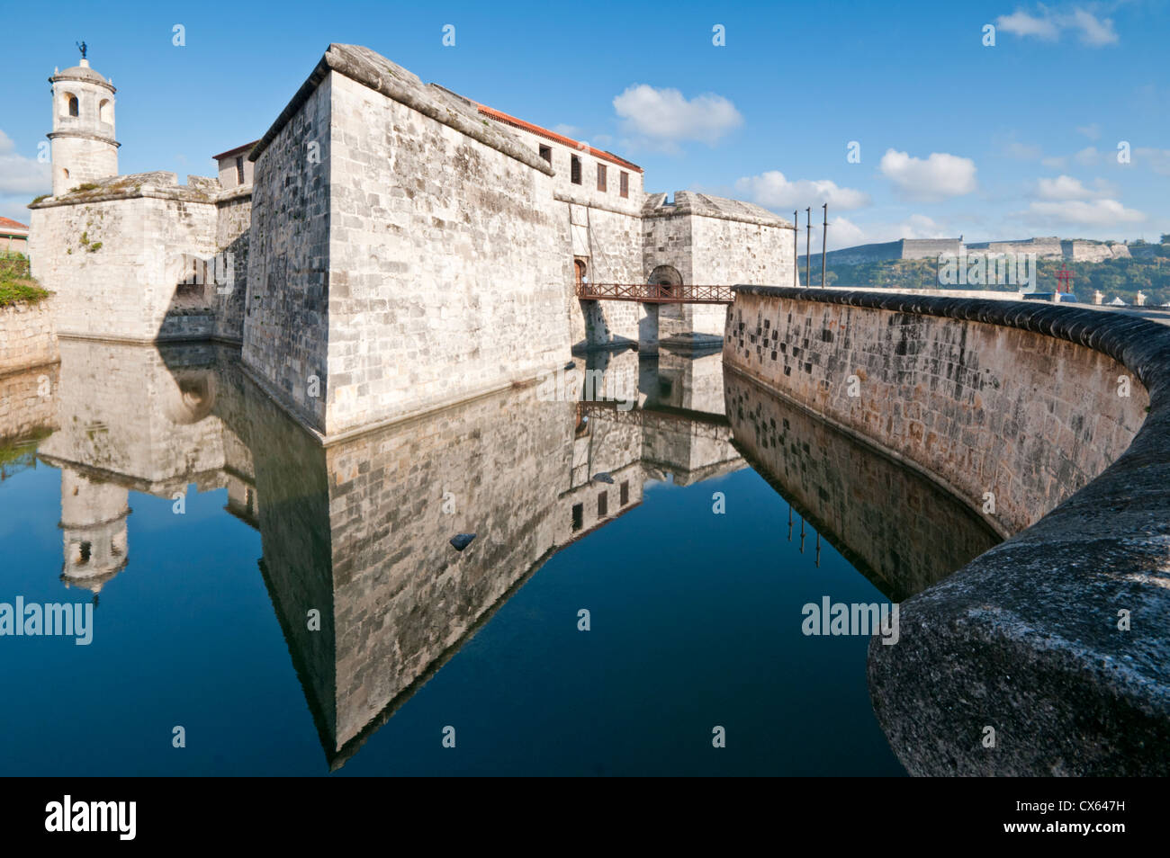 Castillo de la Real Fuerza, Habana Vieja, Havana, Cuba, Caribbean Stock Photo