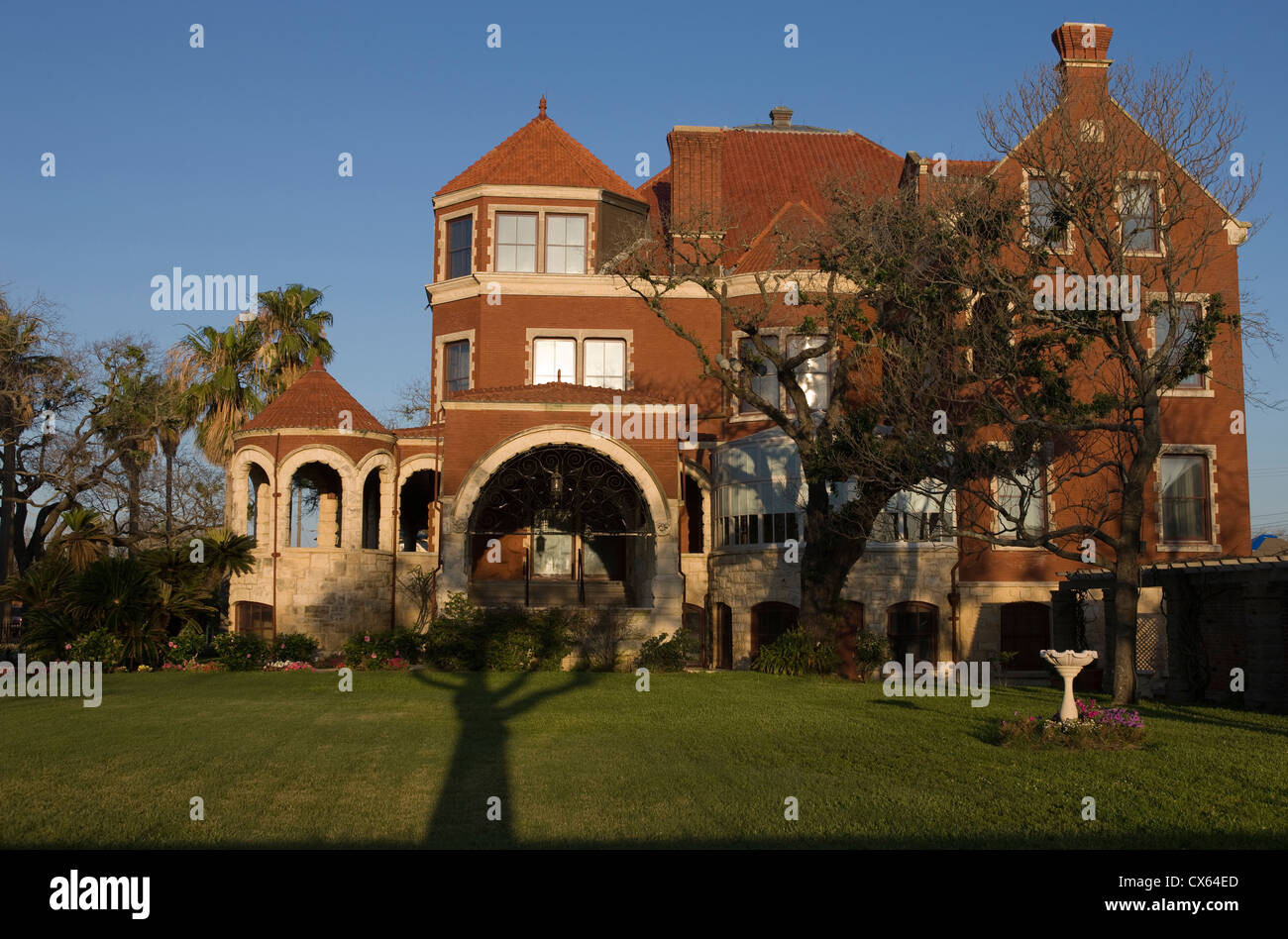MOODY MANSION MUSEUM BROADWAY GALVESTON ISLAND TEXAS USA Stock Photo