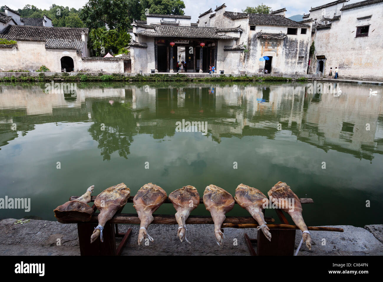 UNESCO World Heritage Site Hong Cun, Anhui, China Stock Photo