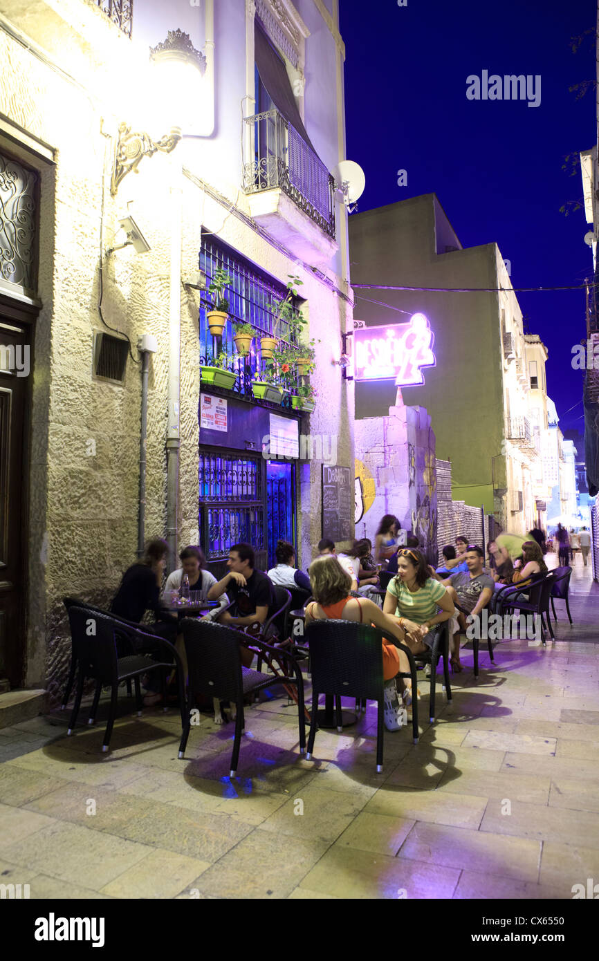 Dresden bar Alicante, Spain Stock Photo Alamy