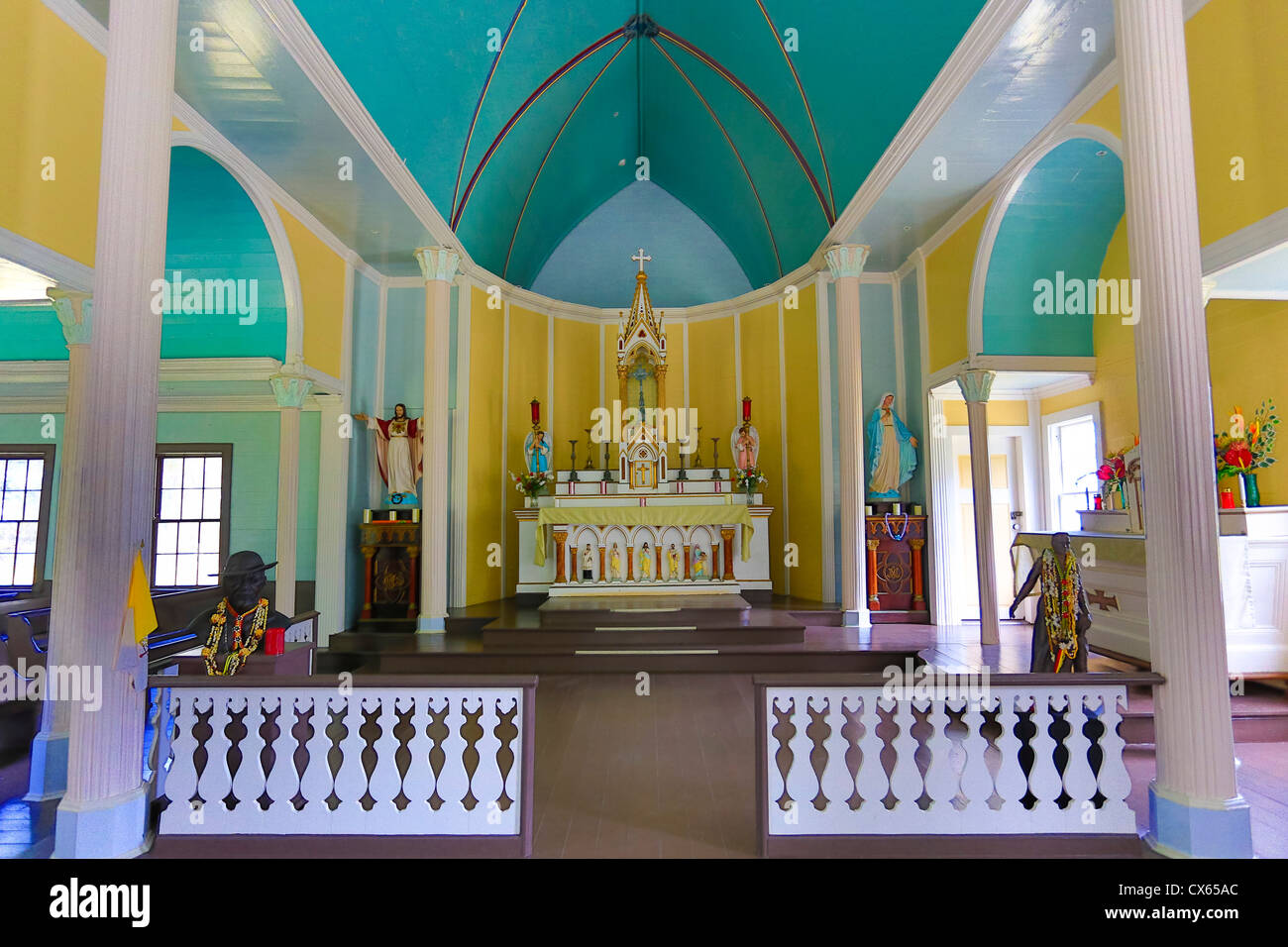St Philomena, Father Damiens church, Kalaupapa Peninsula, Molokai