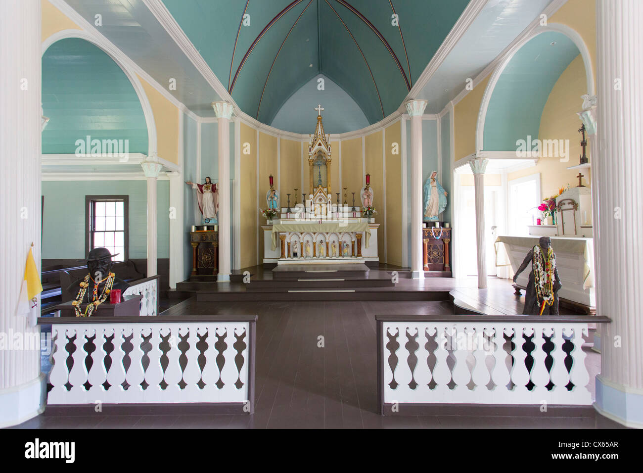St Philomena, Father Damiens church, Kalaupapa Peninsula, Molokai