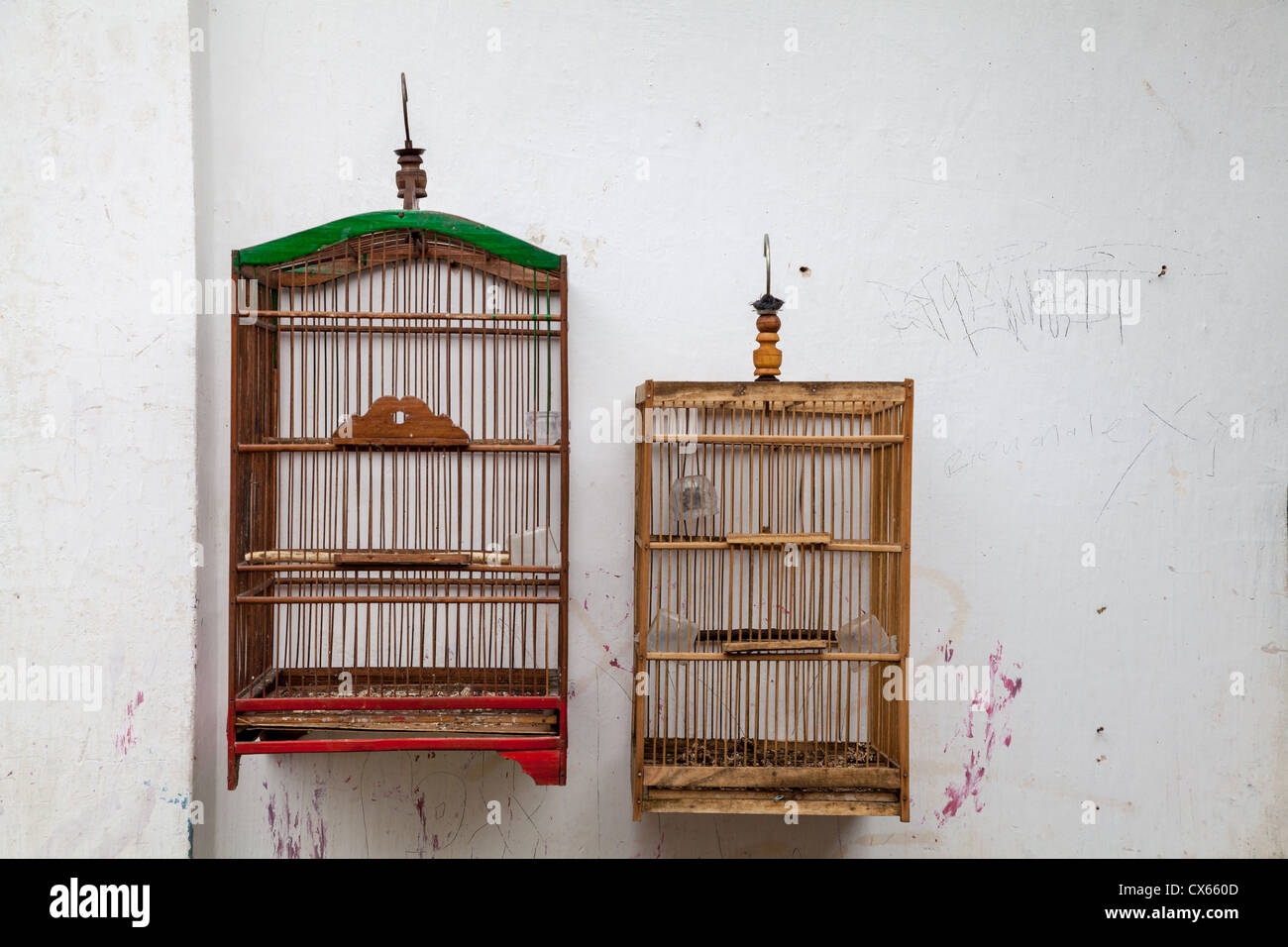 A Bird Cage in Yogyakarta Stock Photo - Alamy