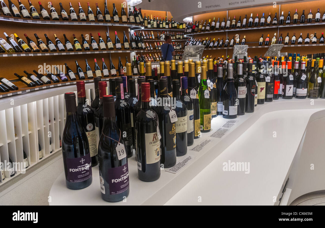 Wine Shop Interior Shelves High Resolution Stock Photography and Images