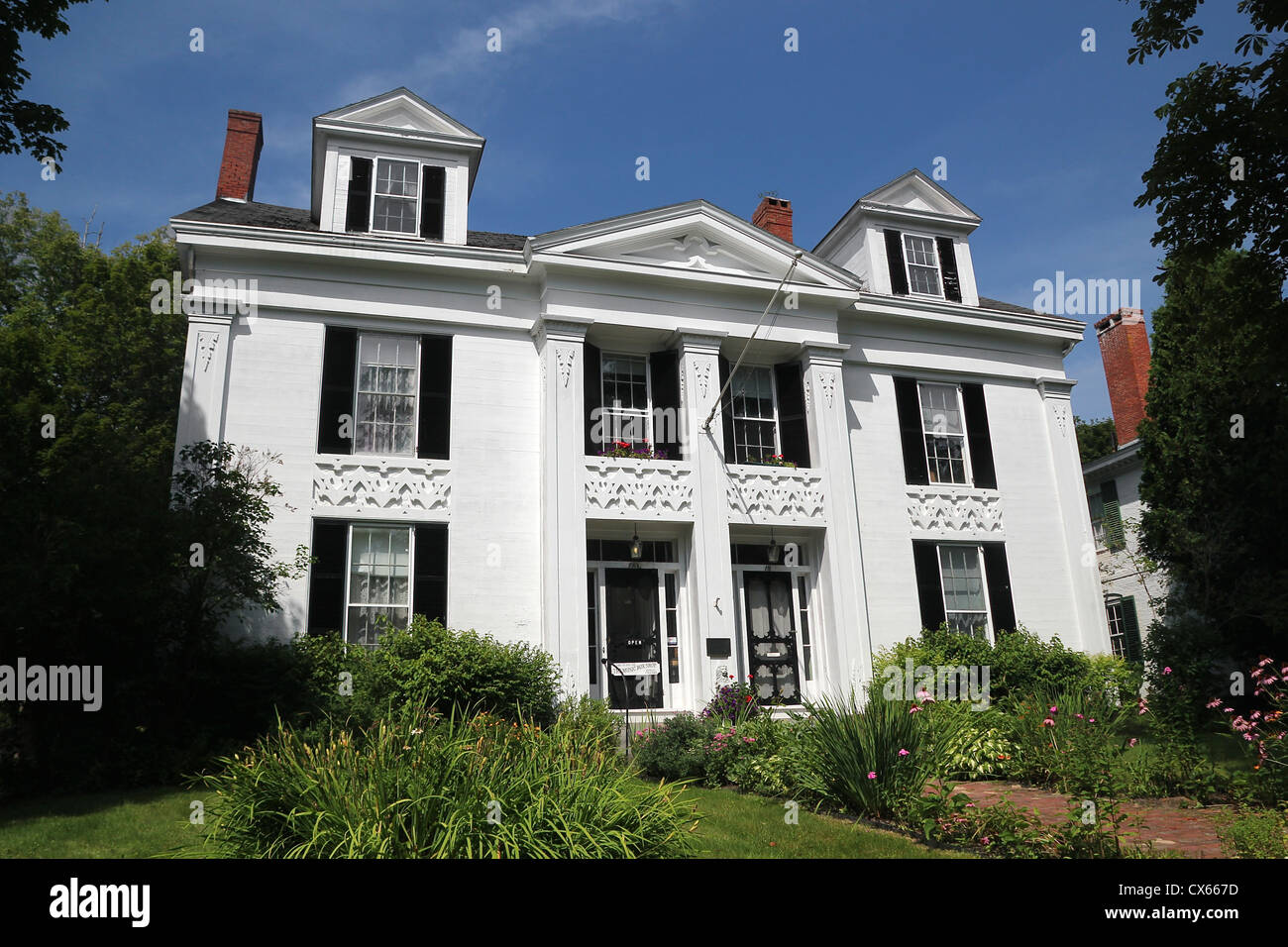 The Musical Wonder House, Wiscasset, Maine Stock Photo Alamy