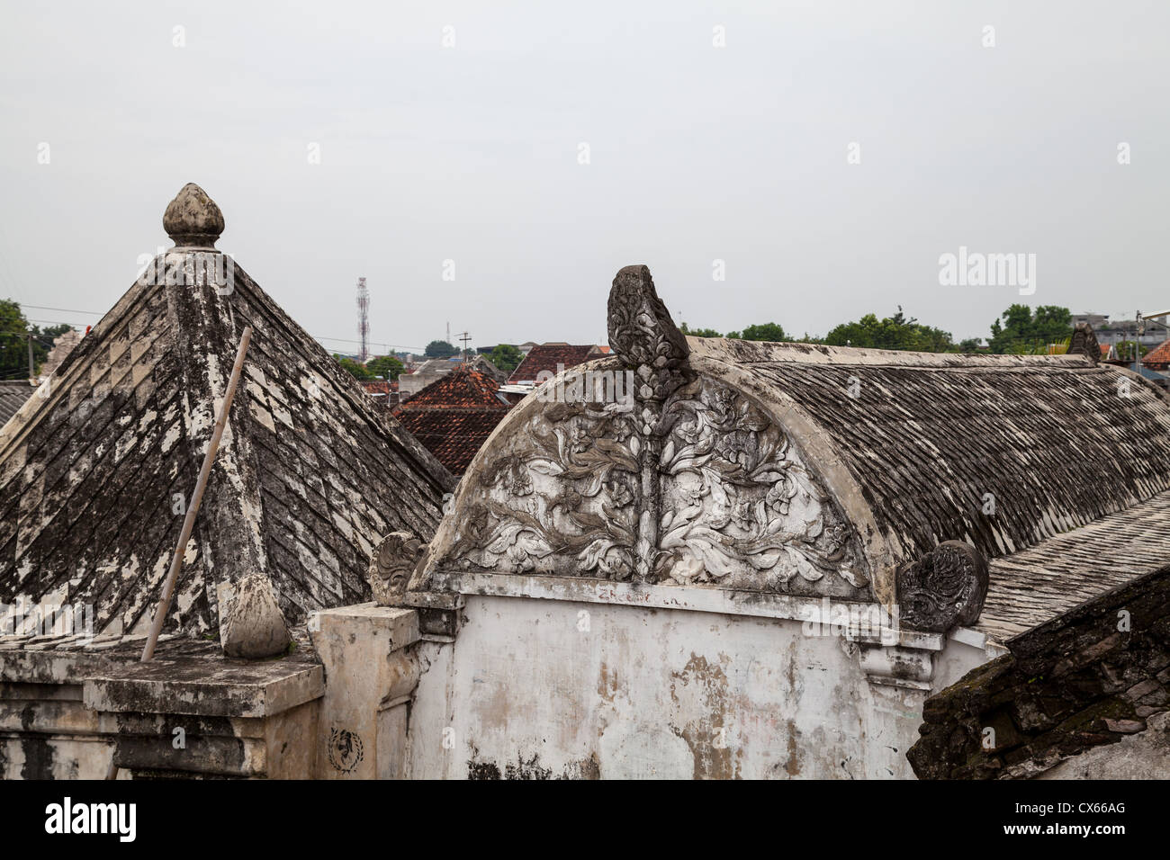 Typical House in the Old Town of Yogyakarta Stock Photo Alamy