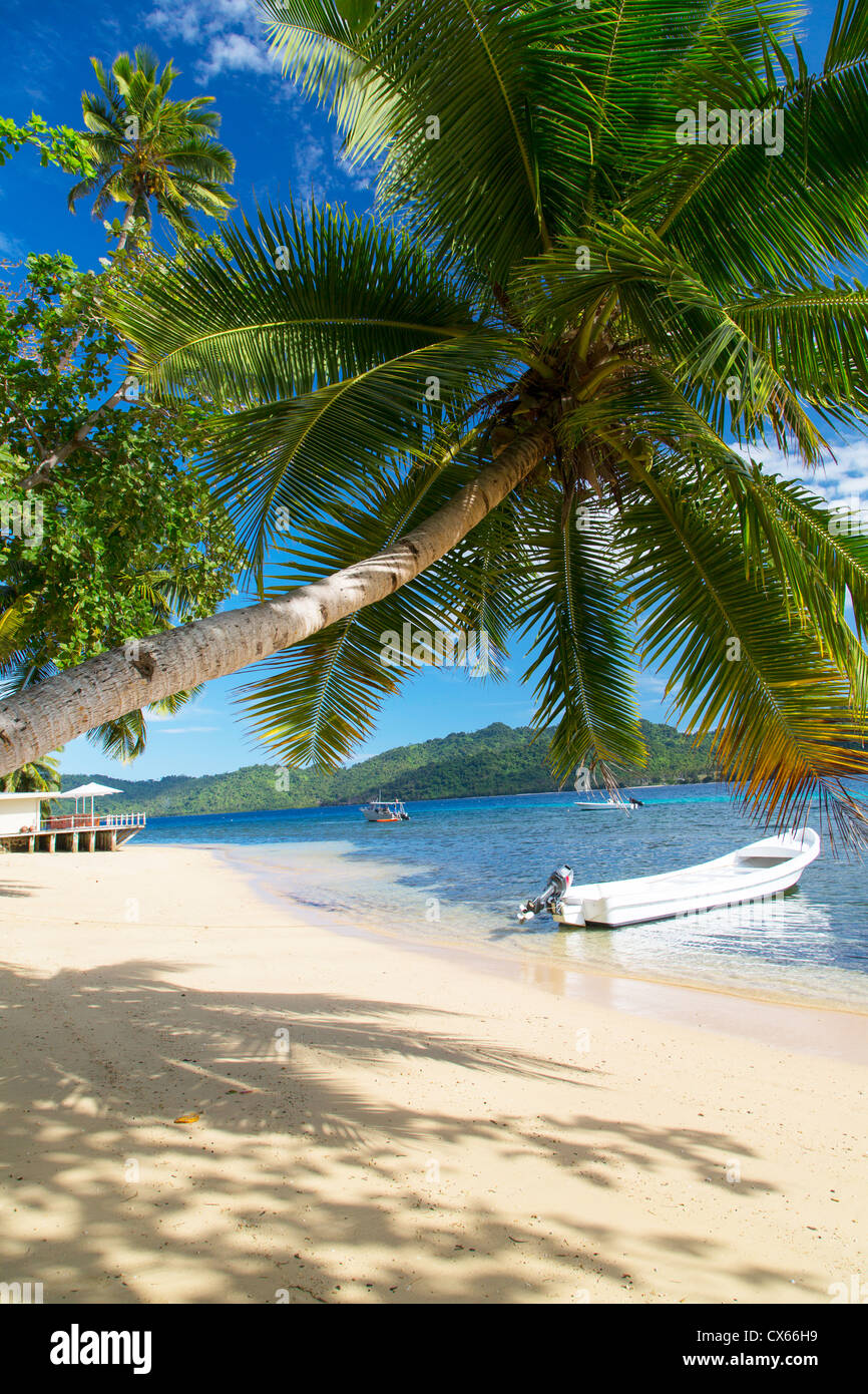 Matangi Private Island Resort, Fiji Stock Photo