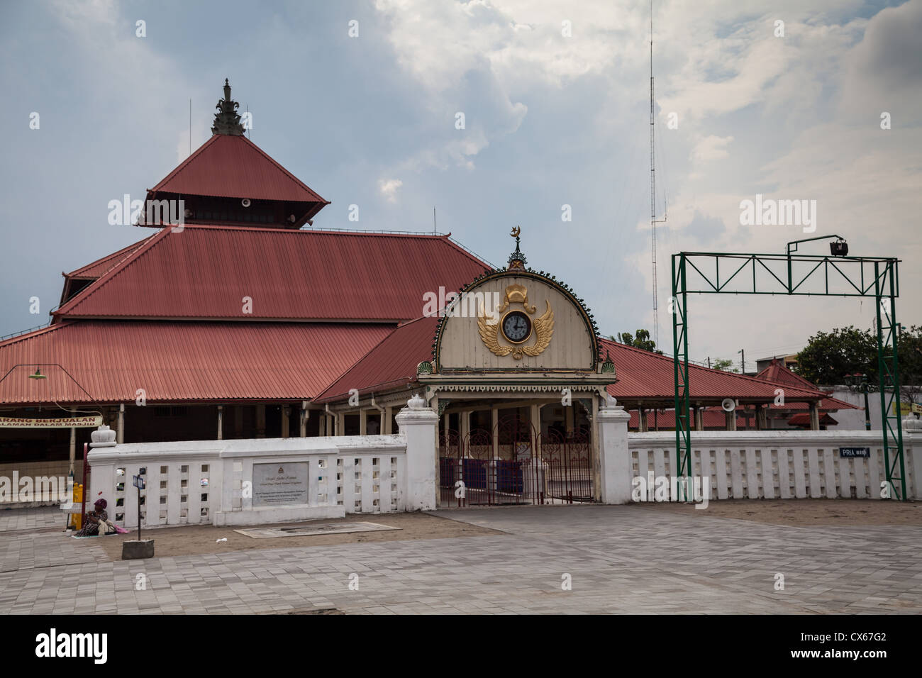 Mesjid Agung Mosque in Yogyakarta in Indonesia Stock Photo - Alamy