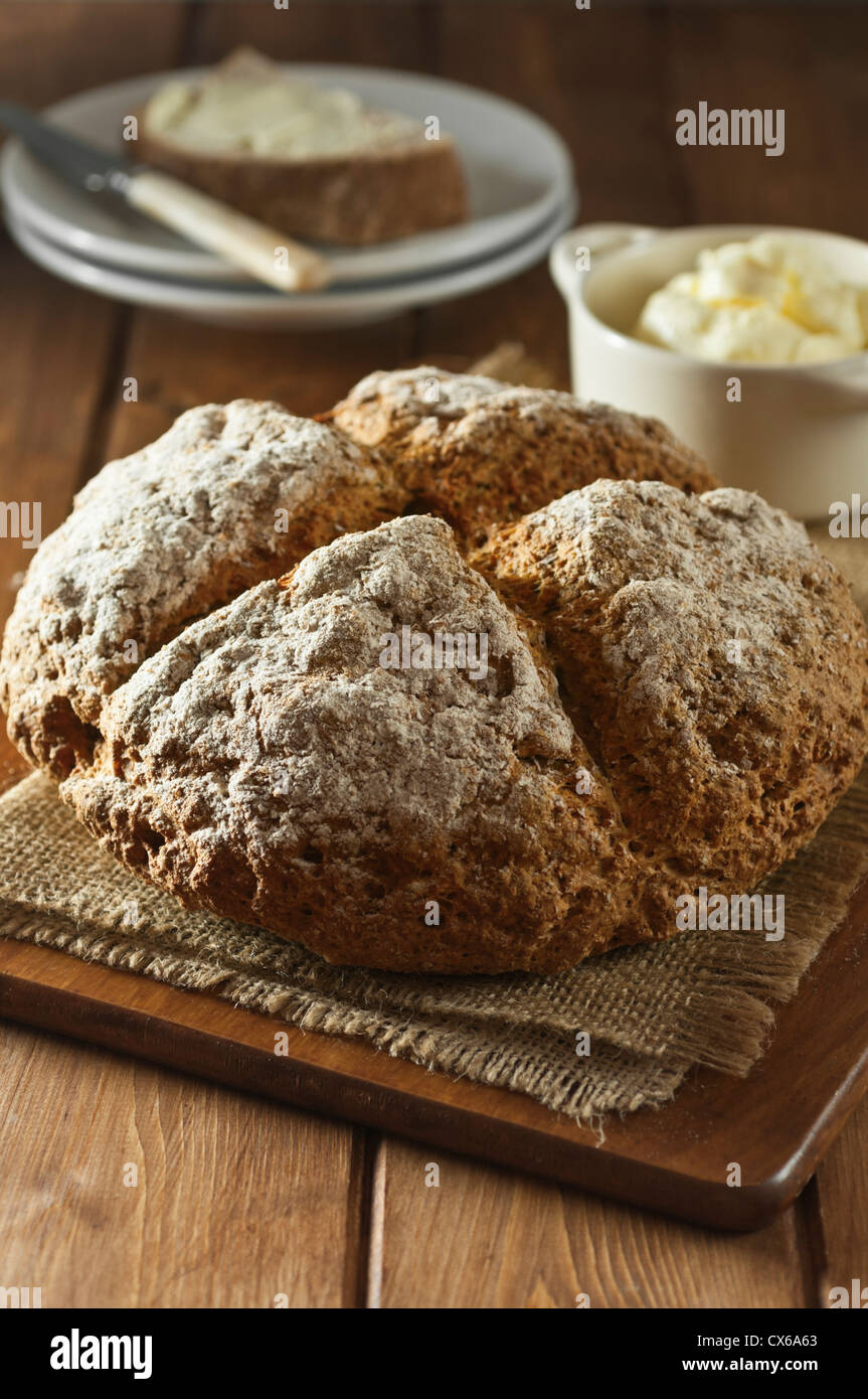 Soda bread Stock Photo