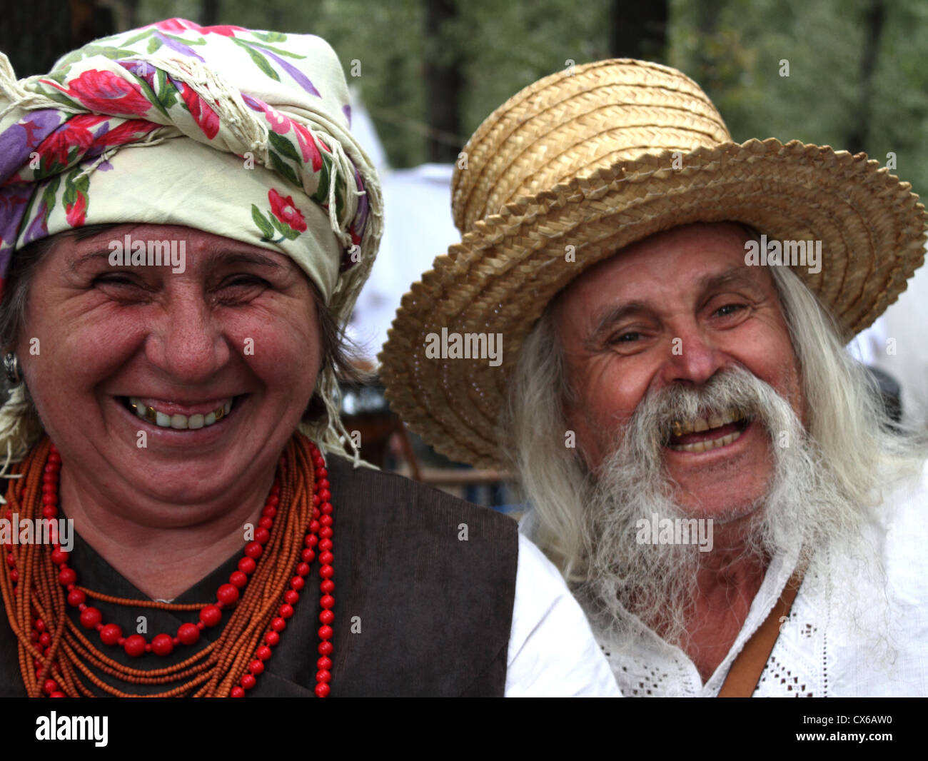 Ukrainians from Poltava Stock Photo