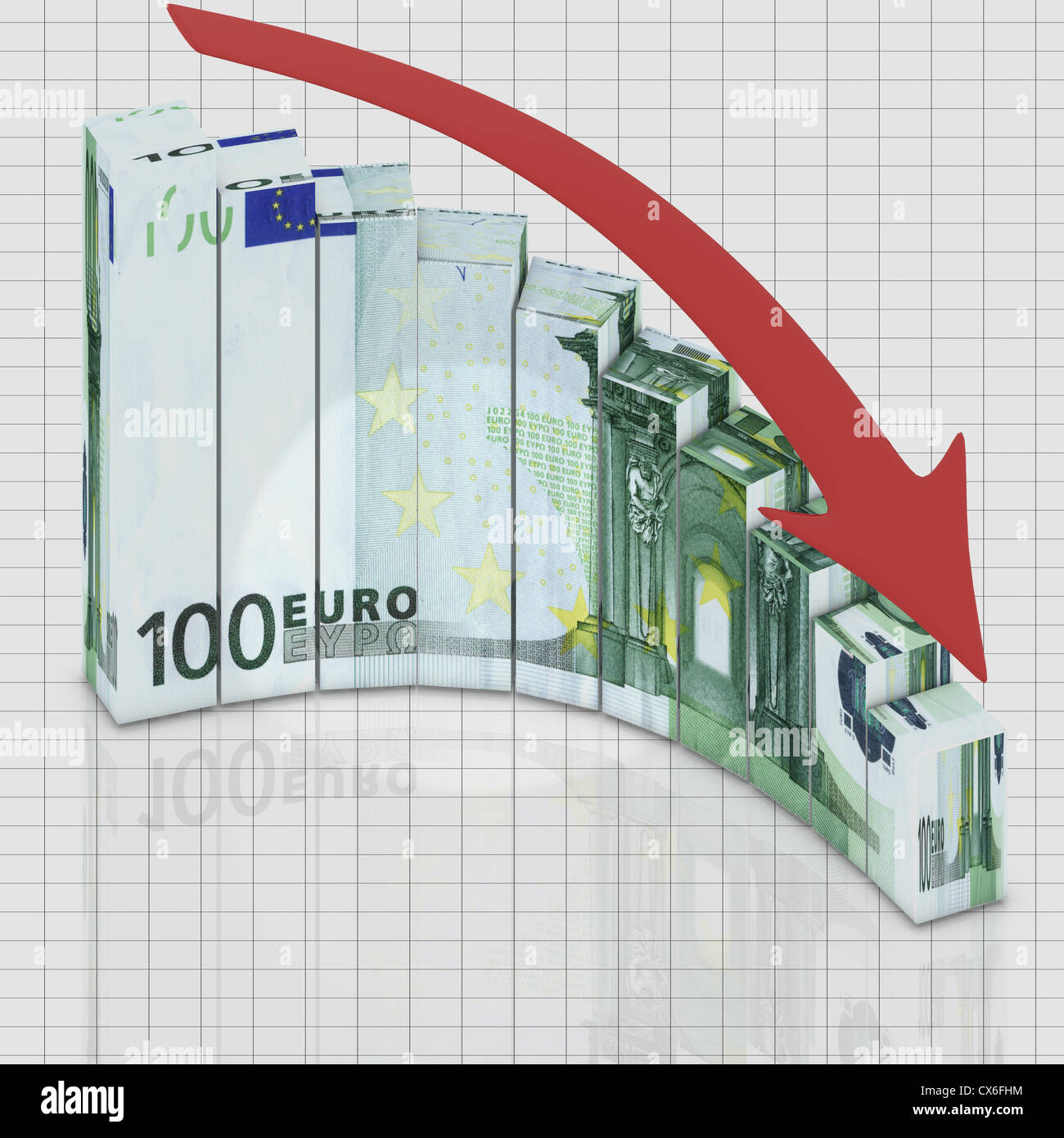 euro-go-down-stock-photo-alamy