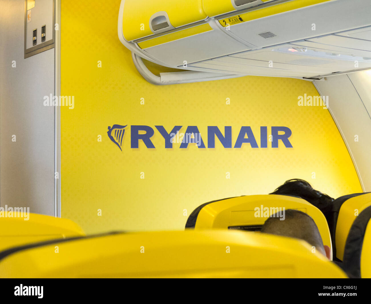 Ryanair Boeing 737 800 jet  with logo Stock Photo