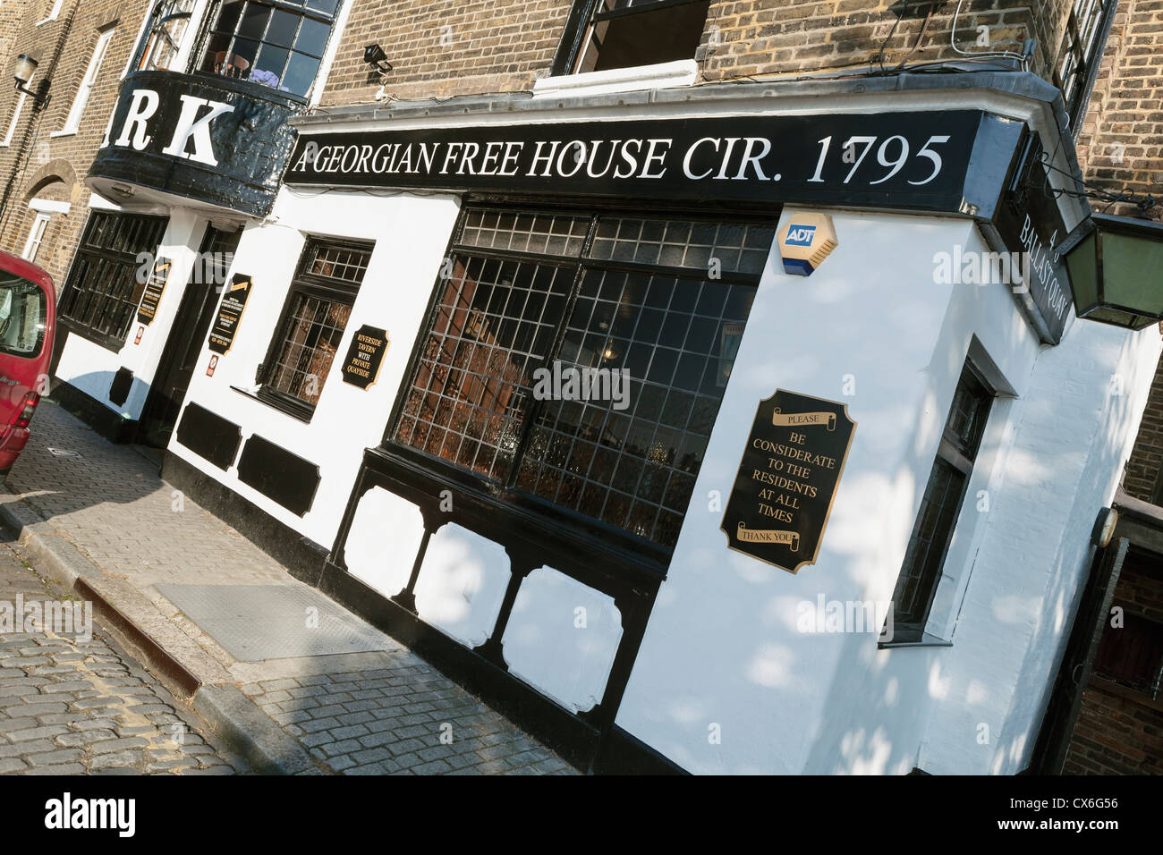 The old Cutty sark pub in Greenwich, London, England Stock Photo