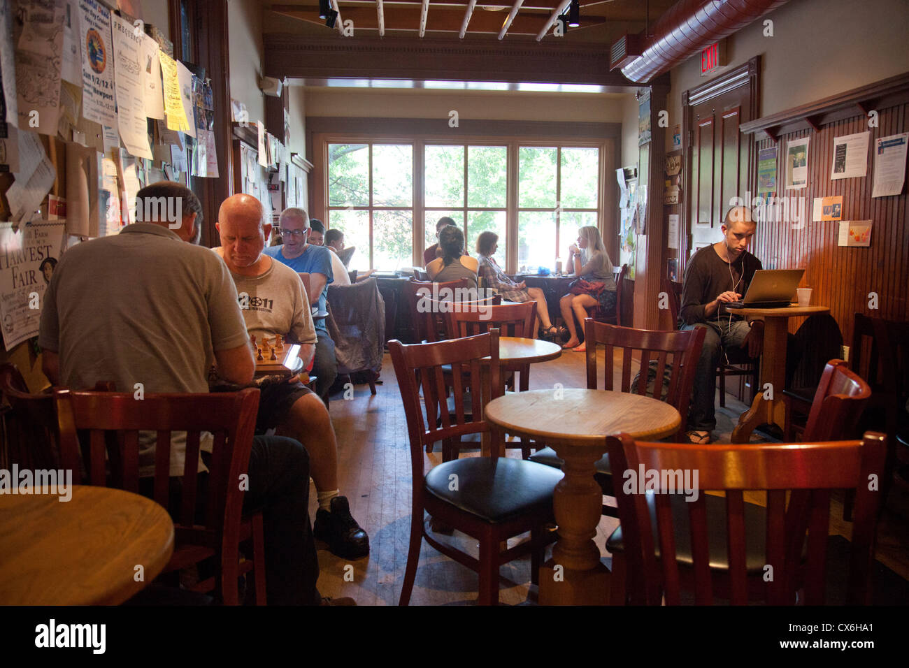 Coffee Exchange in Providence Rhode Island Stock Photo Alamy
