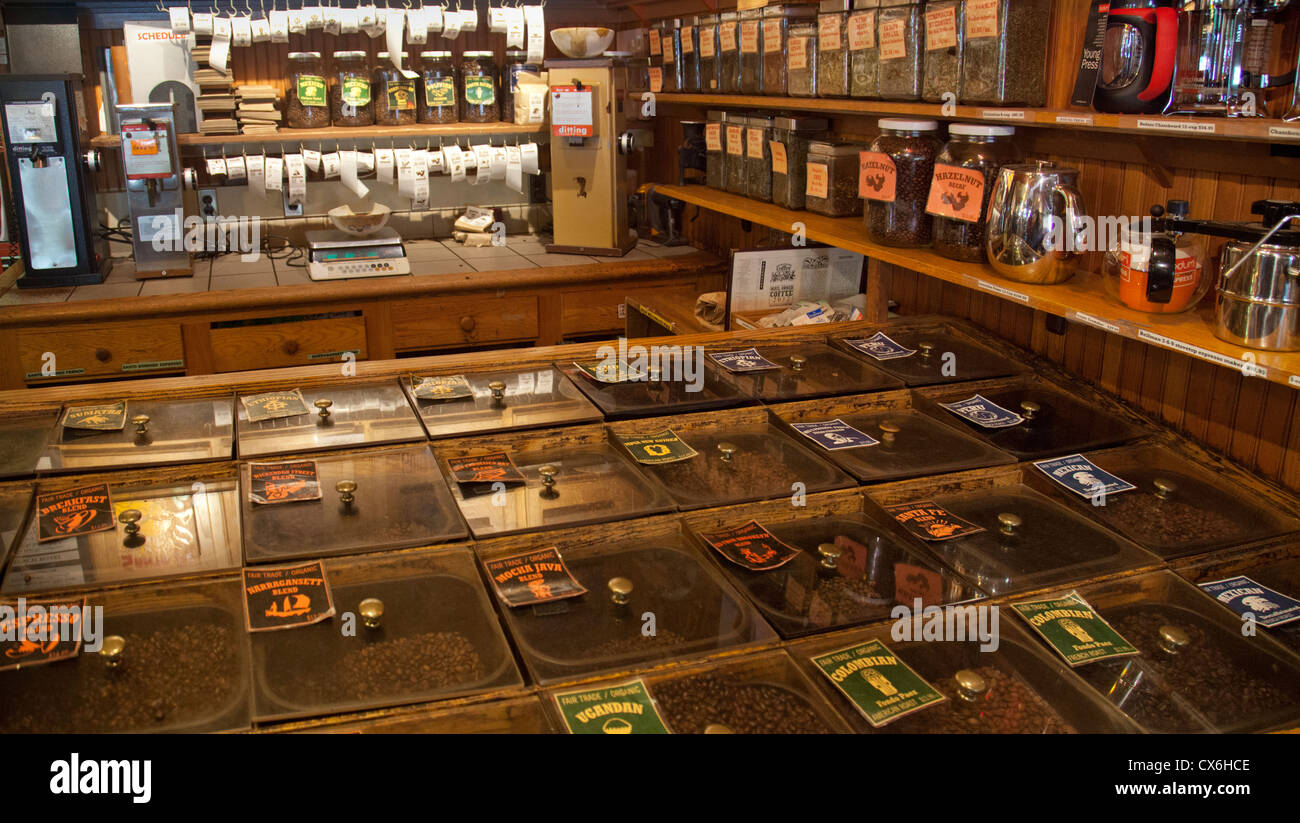 Coffee Exchange in Providence Rhode Island Stock Photo Alamy