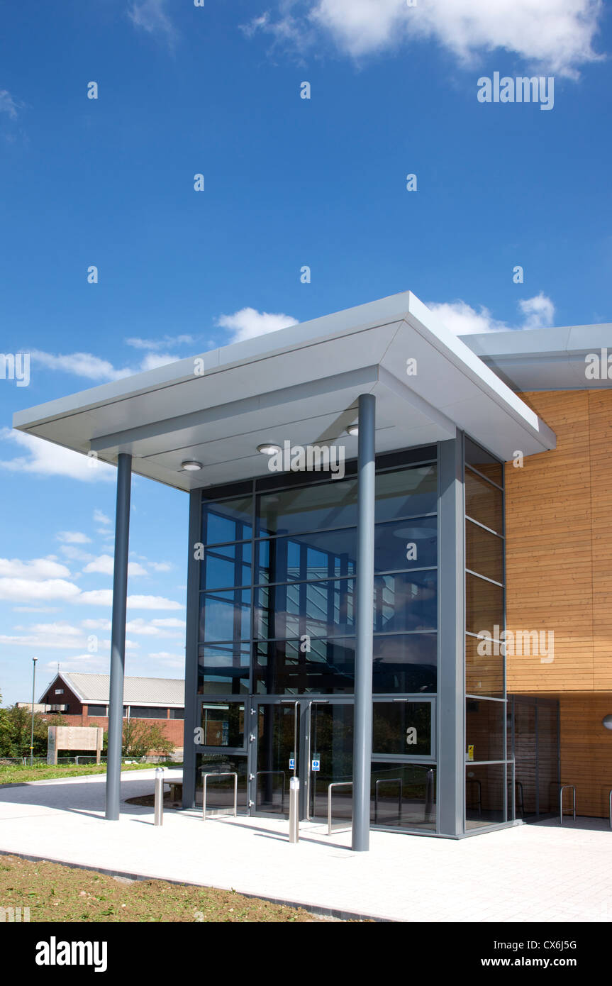 ACT training facility on modern business park UK Stock Photo