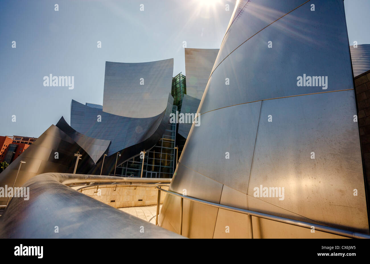 Walt Disney Concert Hall Stock Photo Alamy