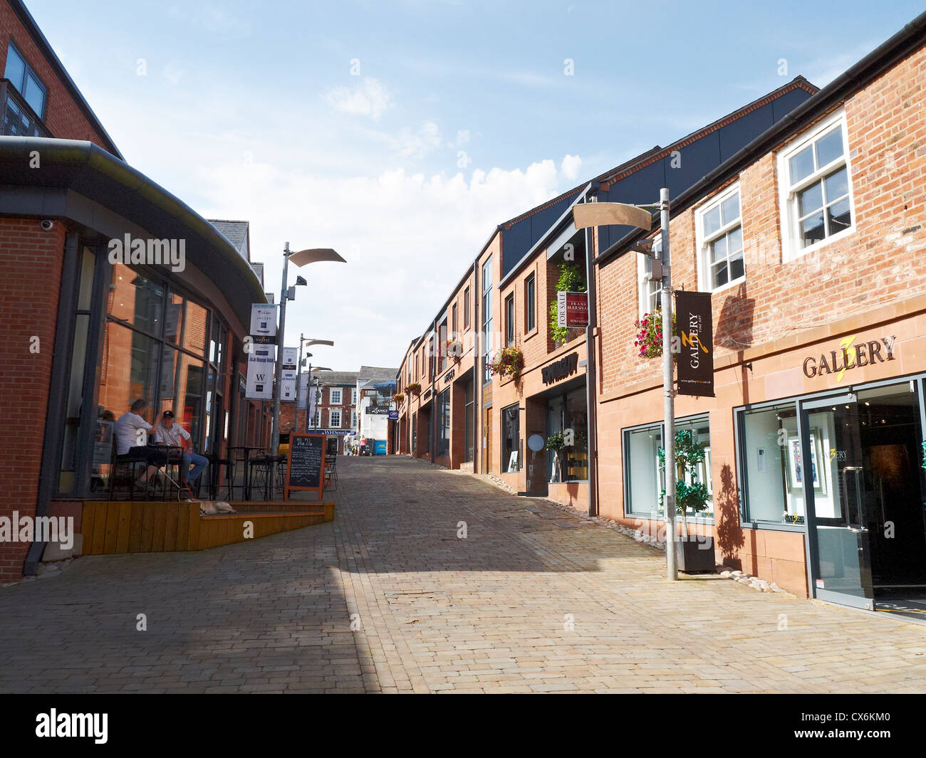 Regent Street in Knutsford Cheshire UK Stock Photo Alamy