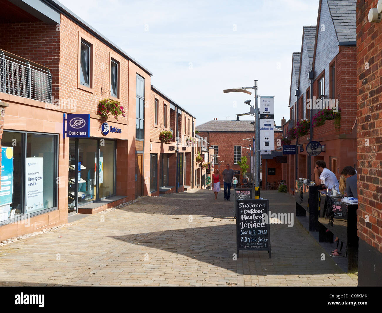 Regent Street in Knutsford Cheshire UK Stock Photo Alamy