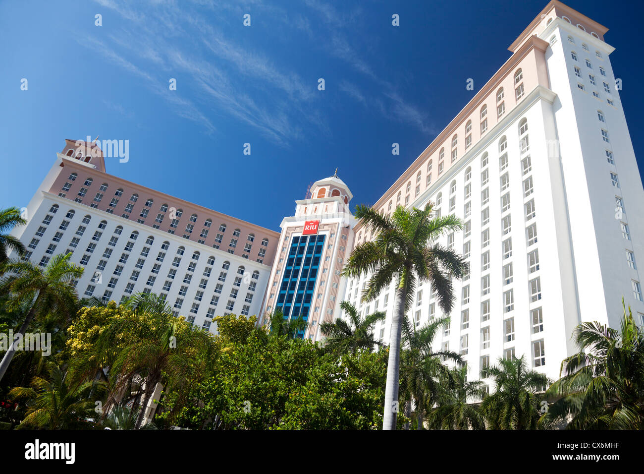 Riu Cancun Hotel & Resort, Cancun, Mexico Stock Photo