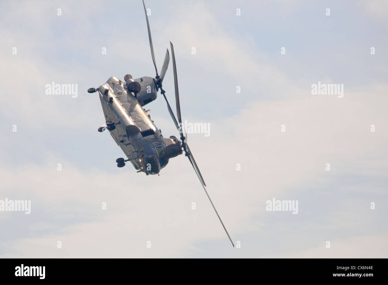 Chinook display at the Bournemouth airshow 2012 Stock Photo