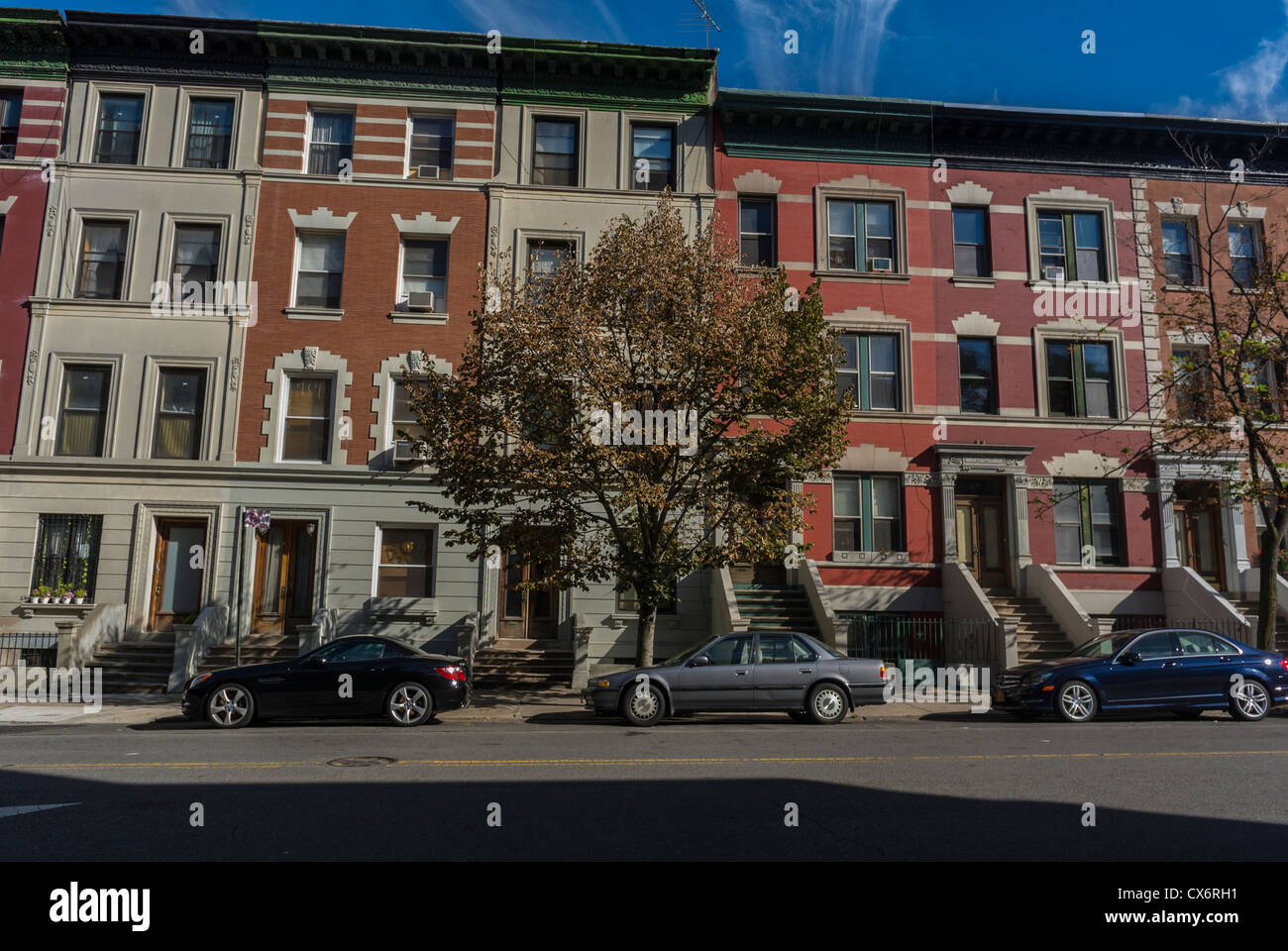 New York, NY, USA, Street Scenes, Harlem, "Striver's Row", Manhattan