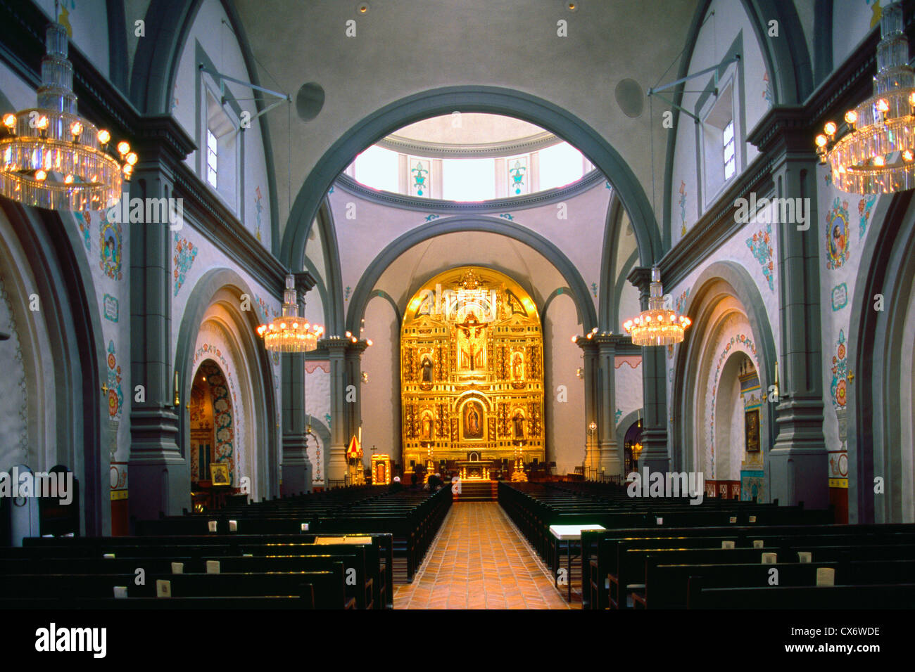 Mission Basilica San Juan Capistrano, California, USA the Sanctuary