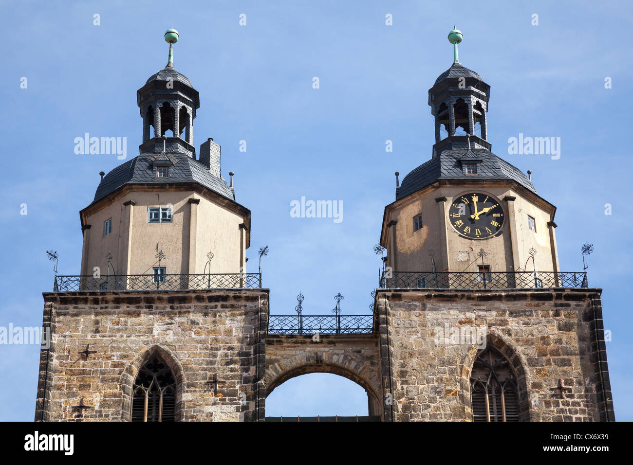 Stadtkirche St. Marien, Lutherstadt Wittenberg, Saxony Anhalt, Germany Stock Photo Alamy