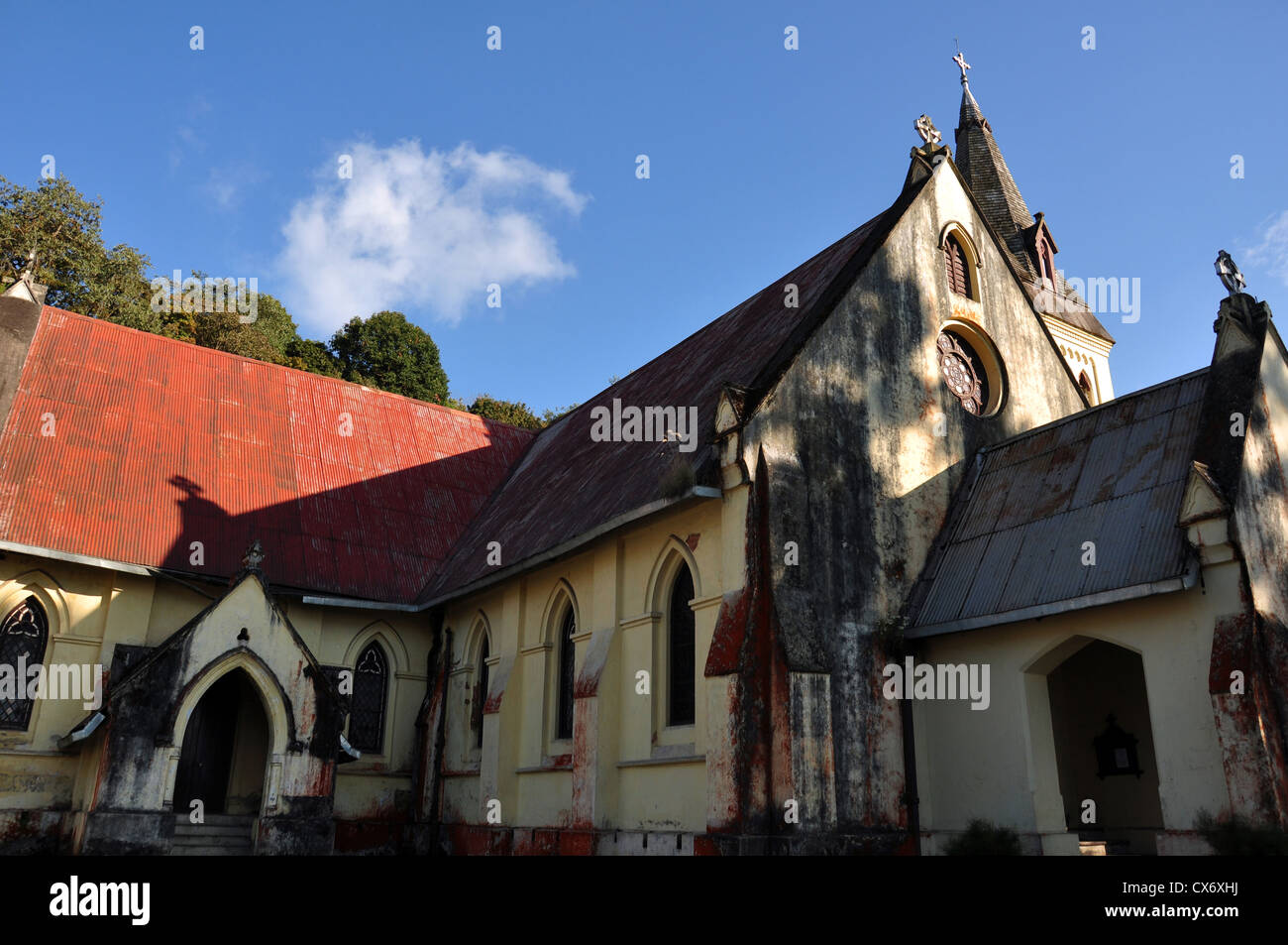st andrew church in darjeeling india Stock Photo