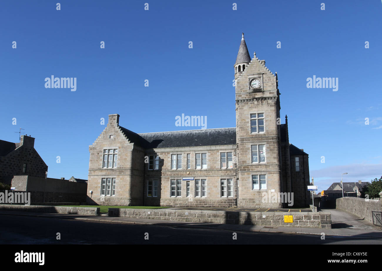 Exterior of St Andrew's Primary School Fraserburgh Scotland September 2012 Stock Photo Alamy