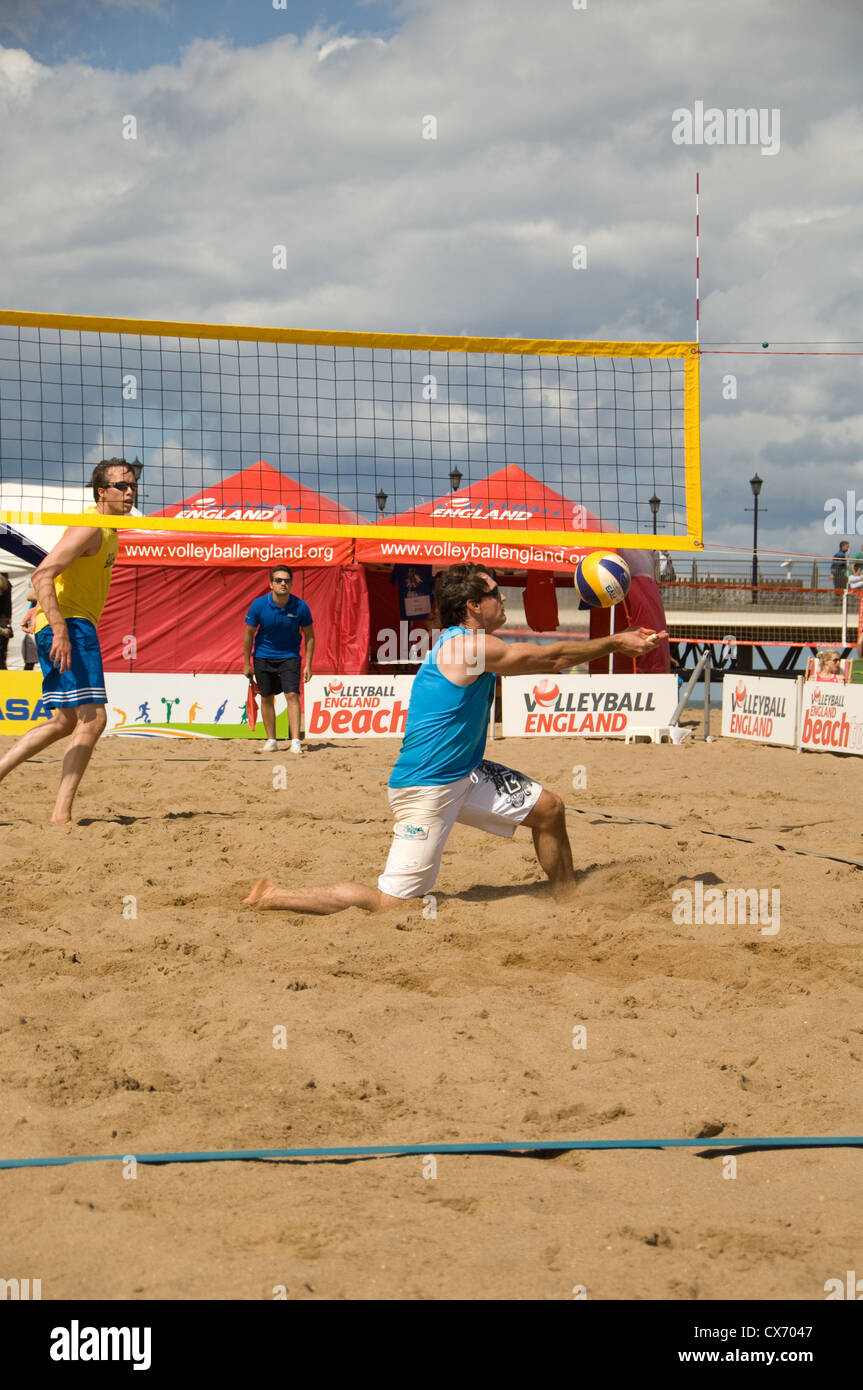 Beach Volleyball Tournament, Skegness Stock Photo Alamy