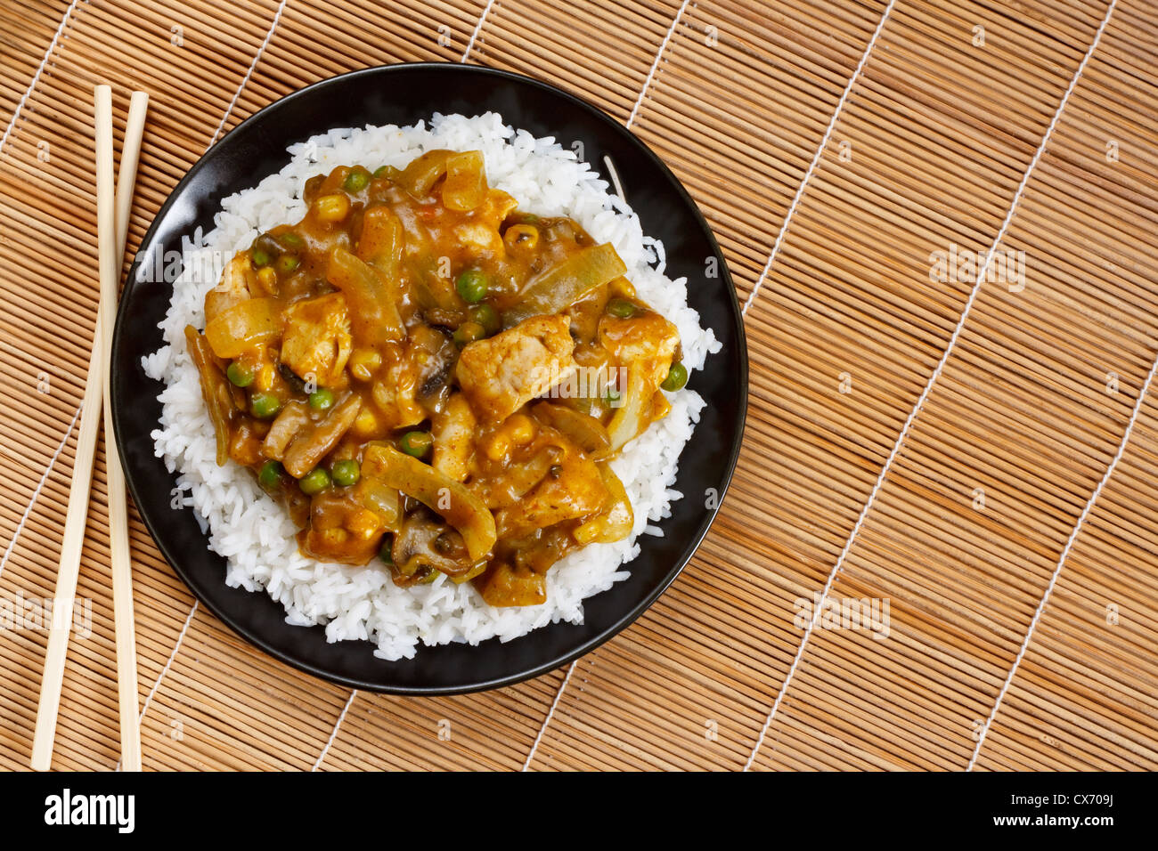 Chicken Curry A Popular Asian Dish Available At Chinese Take Aways chicken-curry-a-popular-asian-dish-available-at-chinese-take-aways