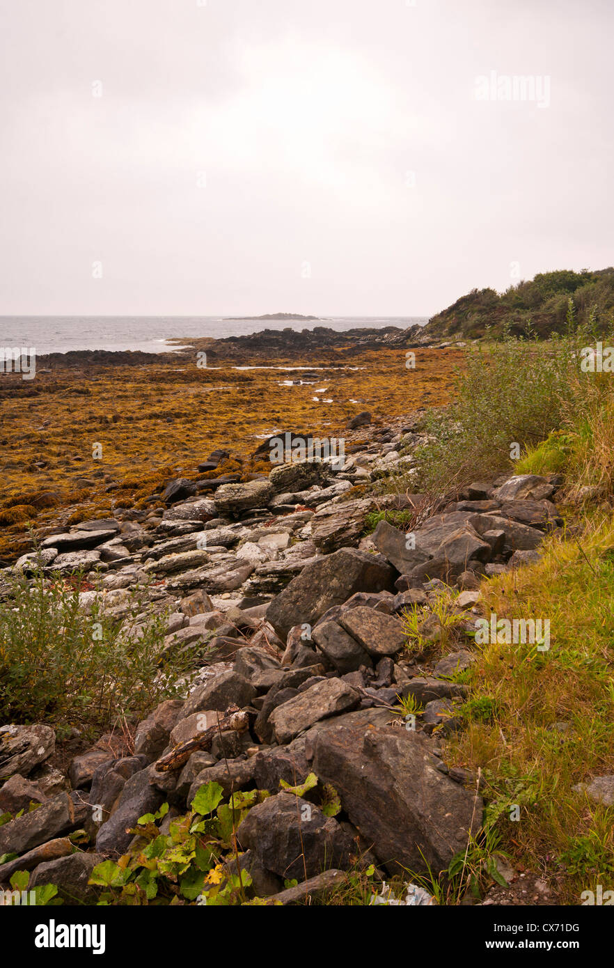 Kildonald Bay On The East Coast Of The Kintyre Peninsula Argyll and Bute Scotland Stock Photo