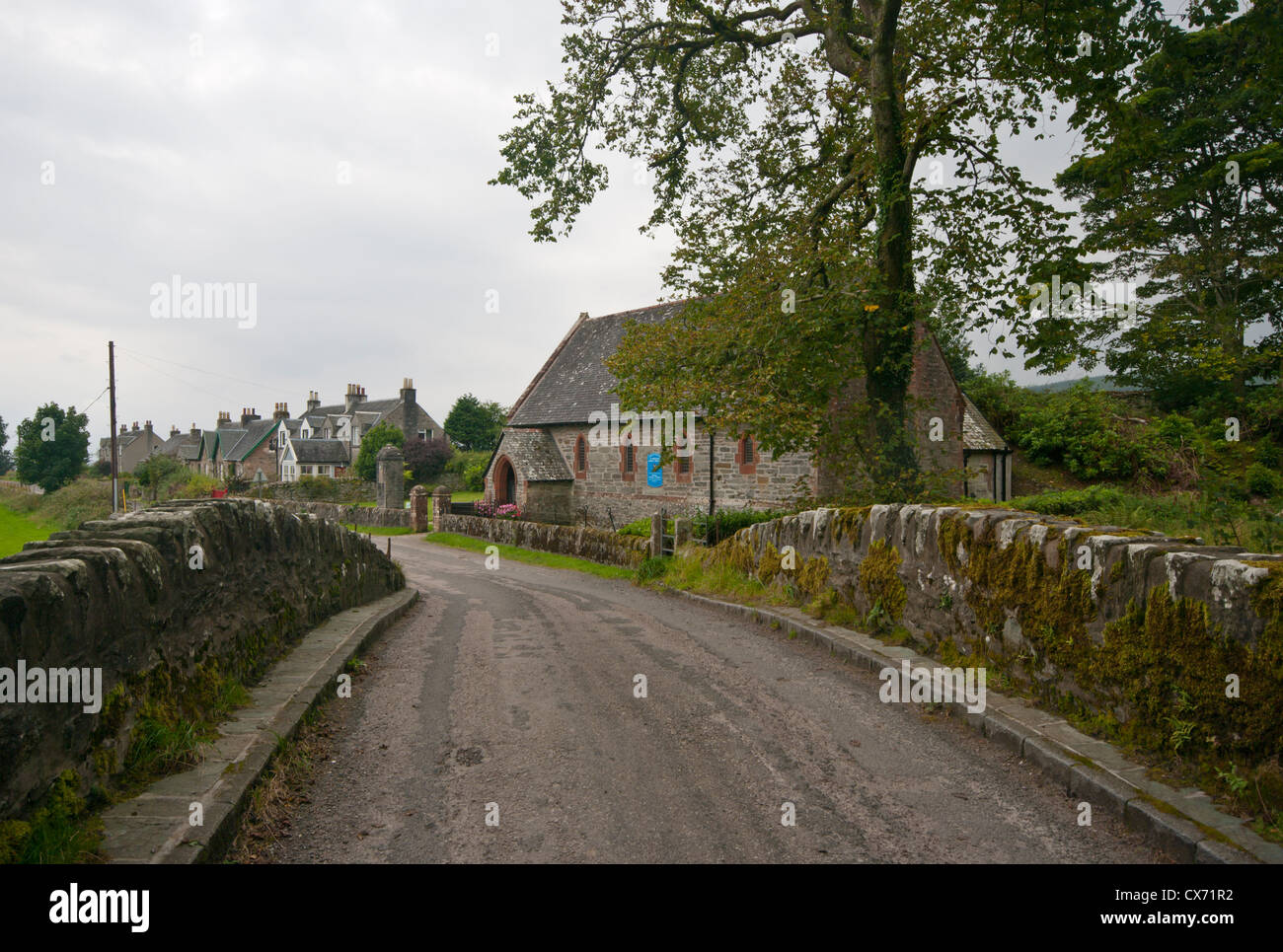 Skipness Village On The Kintyre Peninsular Argyll and Bute Scotland