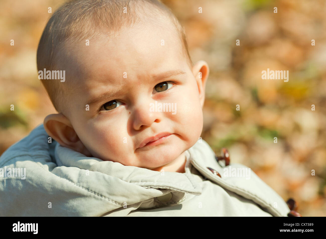 sad baby boy with quotes