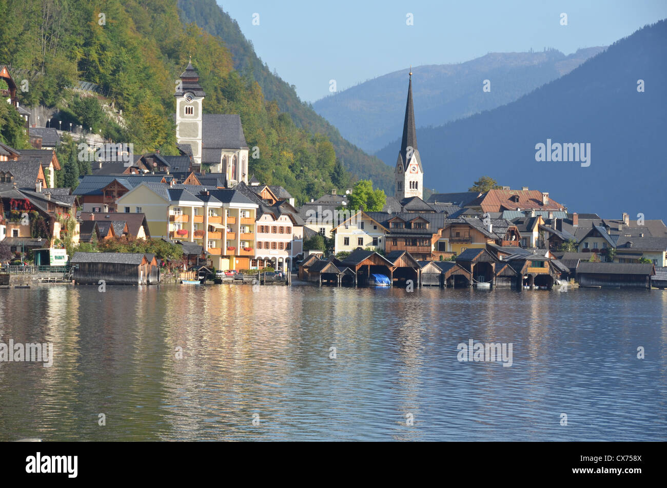 Hallstatt church hi-res stock photography and images - Alamy