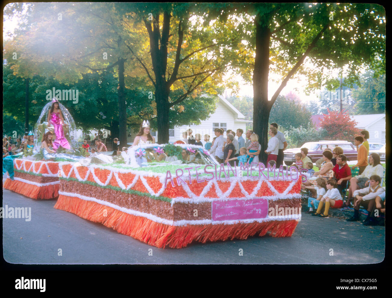 fall festival martinsville indiana 1968 autumn parade artesian mermaids