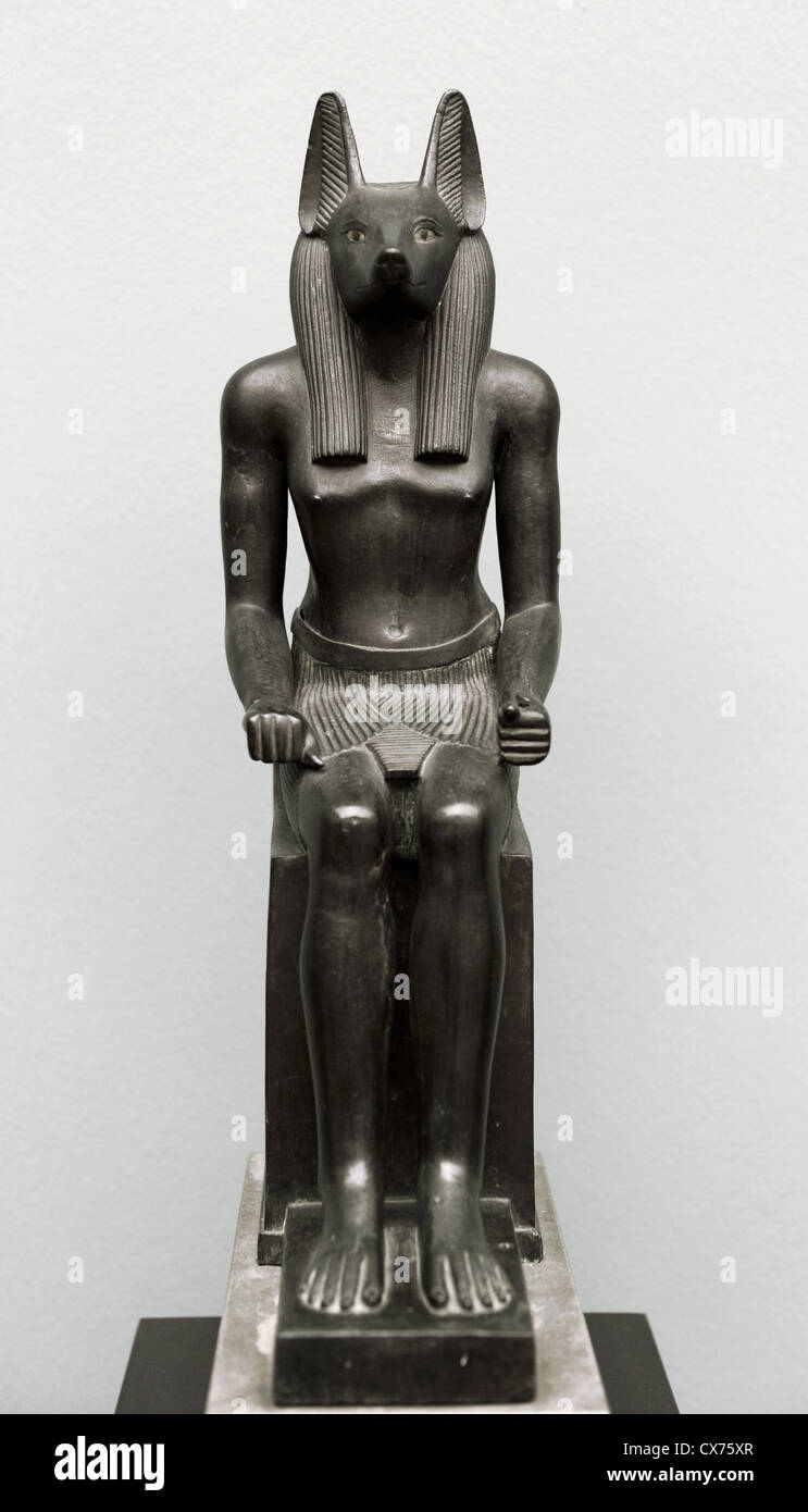 ancient anubis statue