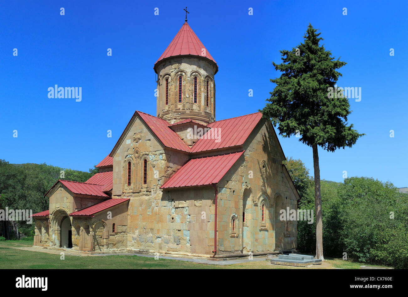 Monastery of the Nativity of Holy Virgin, Betania, Georgia Stock Photo ...