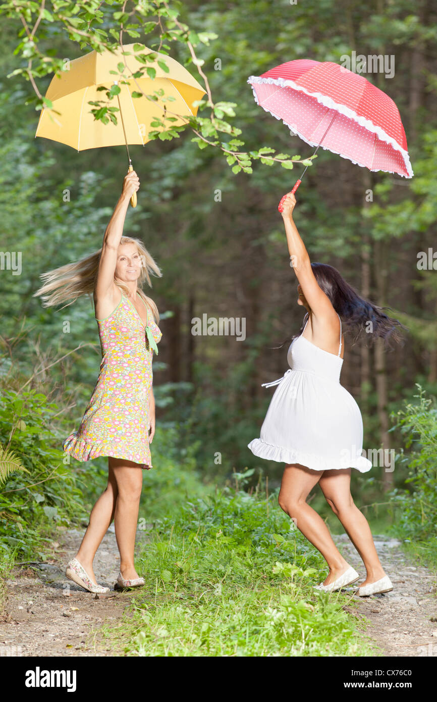 Dancing with umbrellas hi-res stock photography and images - Alamy