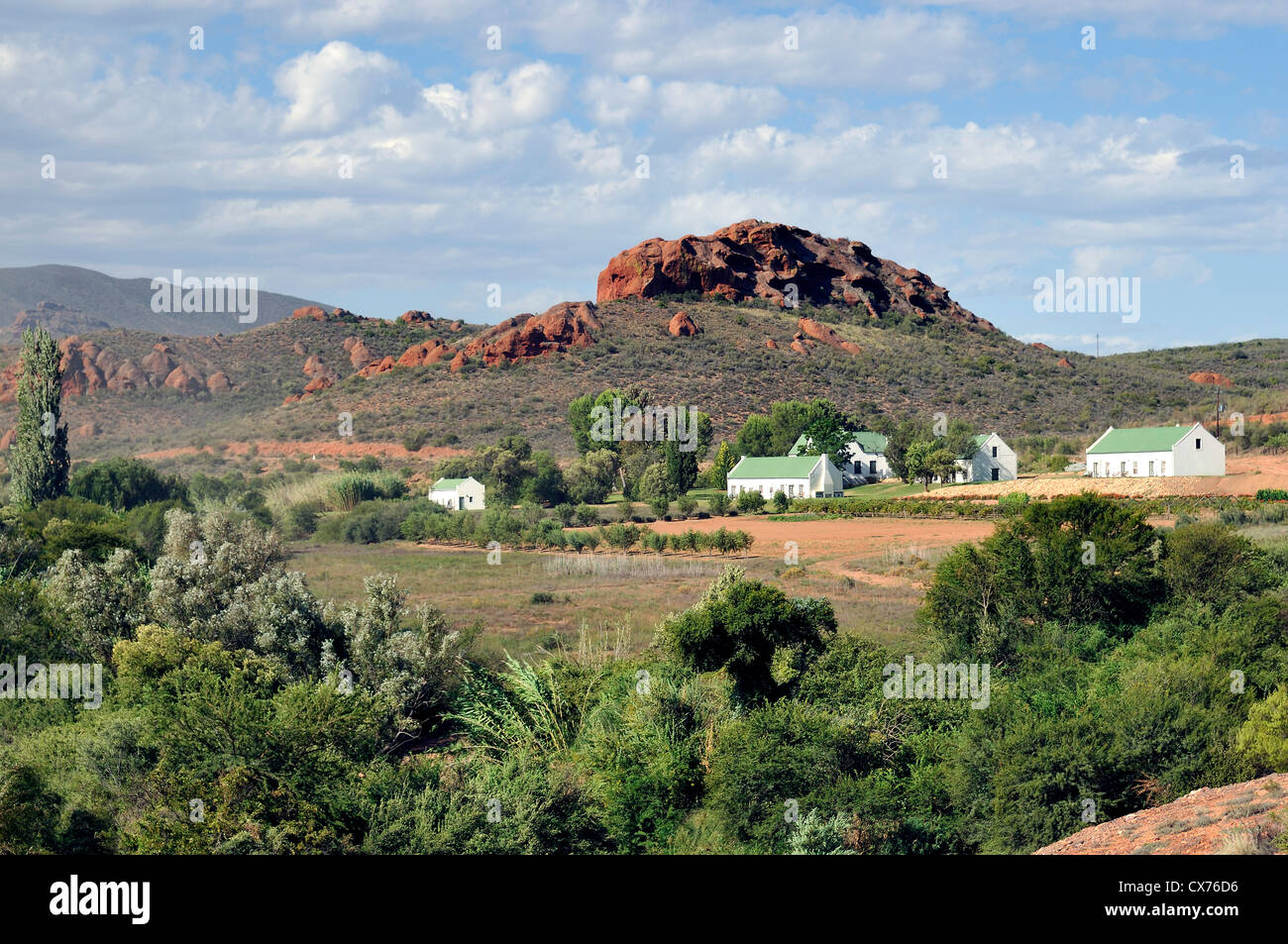 Red Mountain South Africa Stock Photo