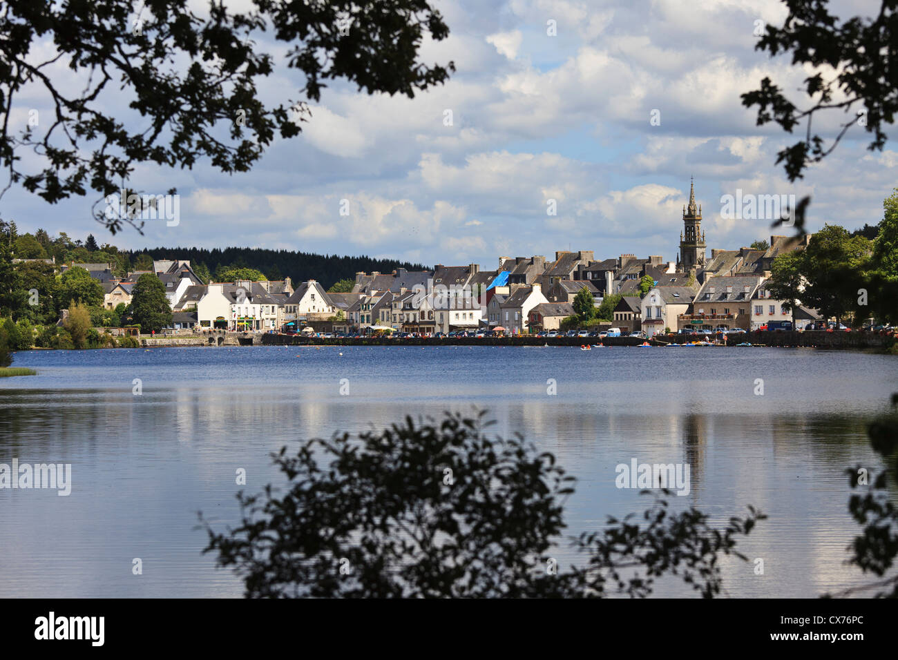 Huelgoat, Finistère, Brittany, France Stock Photo