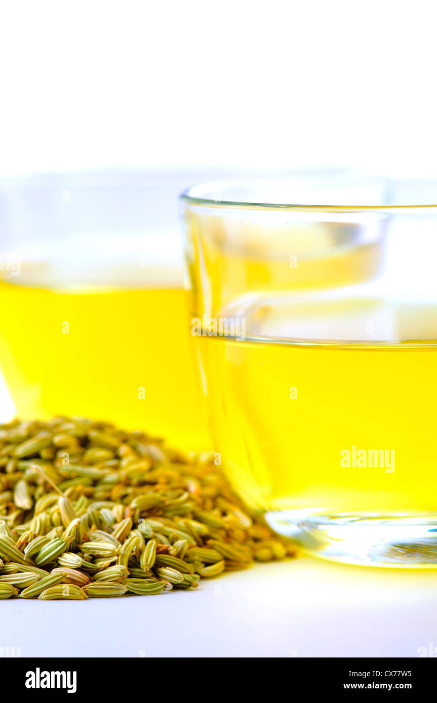 Fennel Seeds and Fennel Tea Stock Photo Alamy