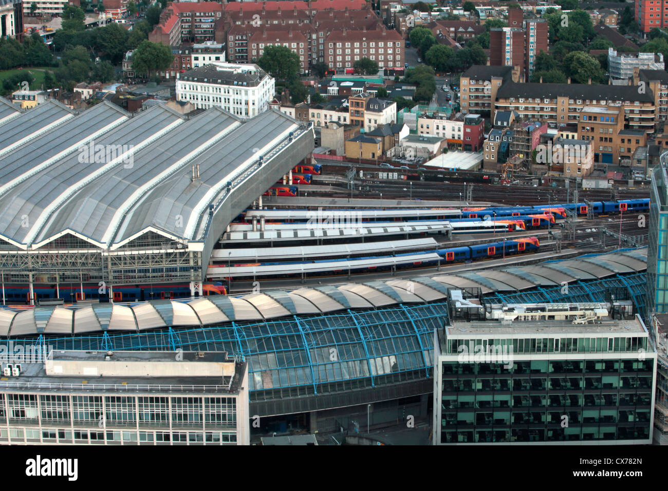 Waterloo Railway station, London, United Kingdom Stock Photo
