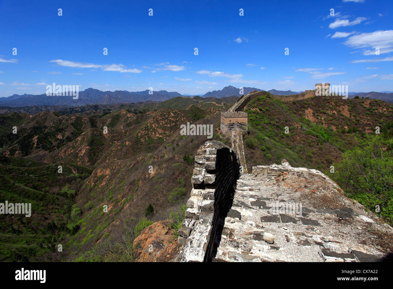 The Great Wall of China near Jinshanling village, Beijing Provence